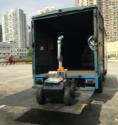 出入境檢驗檢疫局應對車型、集裝箱內氣體環境的機器人檢測